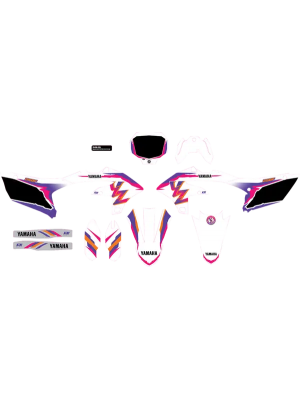 Пълен кит Лепенки D'COR Visuals ЗА YAMAHA YZ-F 250 2024